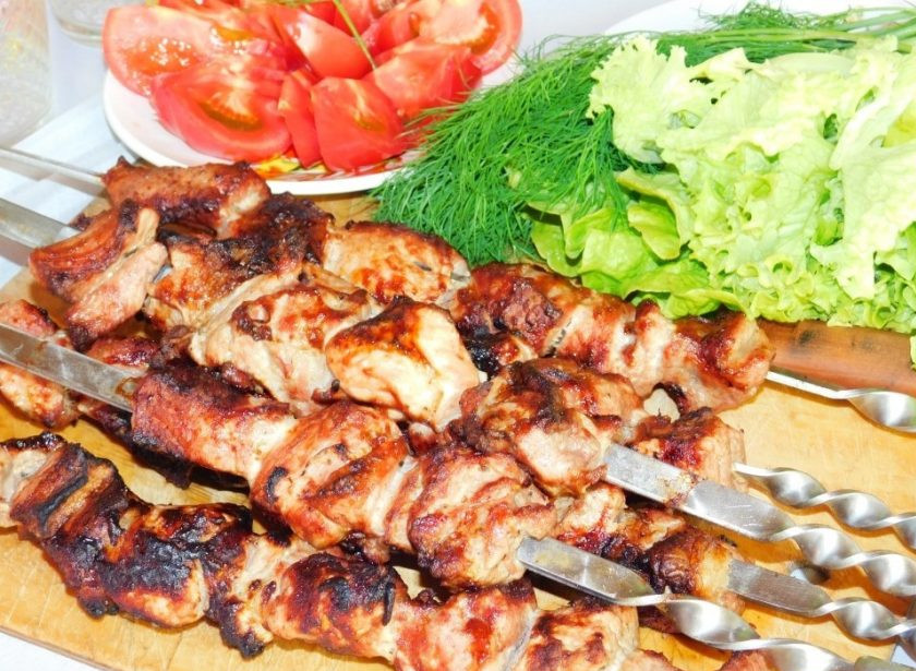 1. Этап. Шашлык в соево-горчичном маринаде: Приятного аппетита!