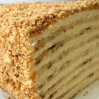 Торт на сковороде а-ля Наполеон