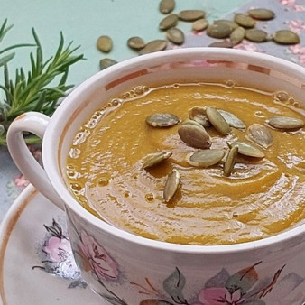 Морковно-тыквенный смузи с апельсином