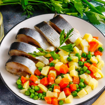 Диетический гарнир к рыбе