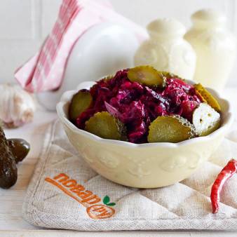 Салат со свеклой Агата