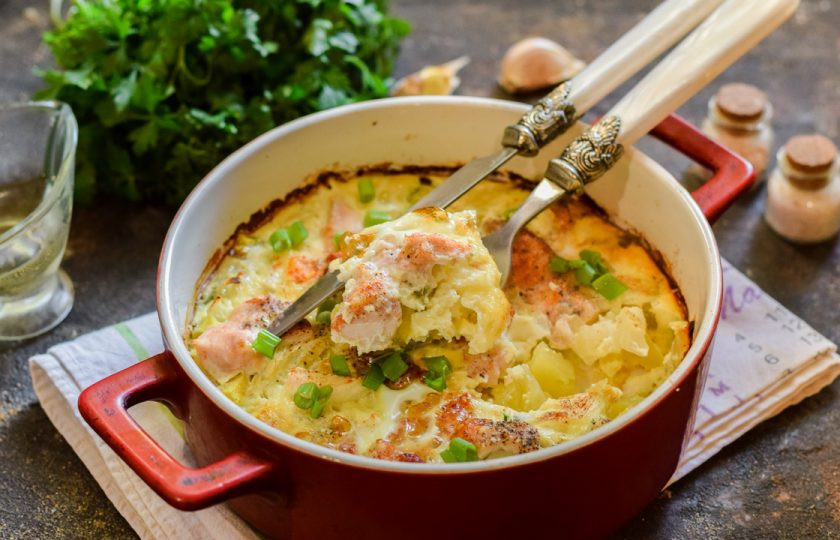 1. Этап. Запеканка из курицы и тыквы: Запеканка из курицы и тыквы готова!