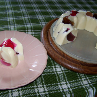 Торт из желе Разноцветный