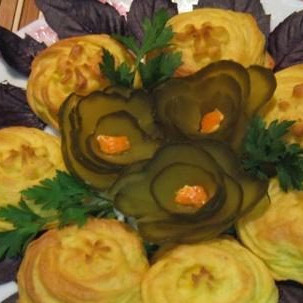 Картофельные цветочки