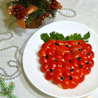 Салат Зимняя ягода