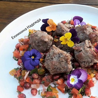 Шашлык на нитке в тандыре