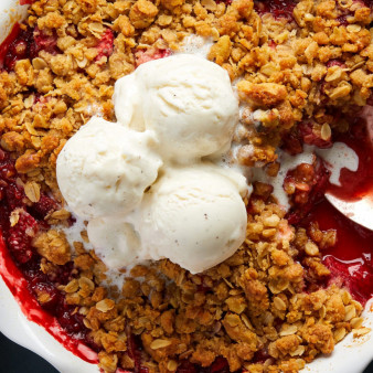 Strawberry Crisp