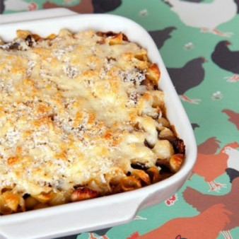 Chick-Chick Chicken Pasta Bake