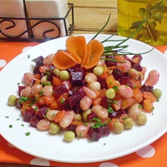 Диетический винегрет для похудения