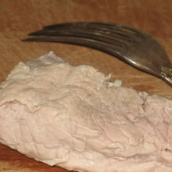 Телятина вареная