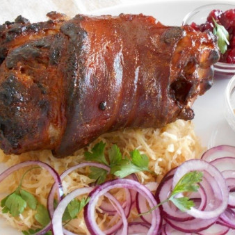 Свиная ножка по-баварски