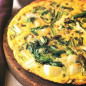 Asparagus and Bok-Choy Frittata