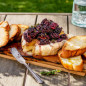 Grilled Cedar Plank Brie