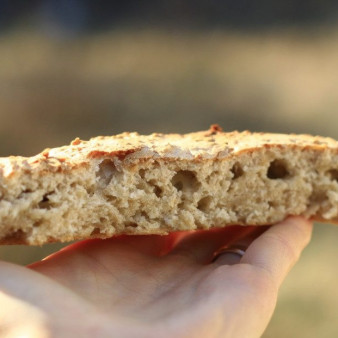 Бездрожжевой хлеб на кефире