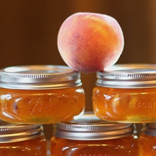 Персиковое варенье на скорую руку