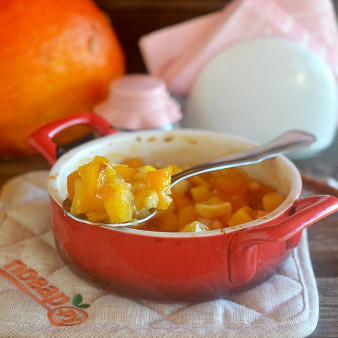 Тыква с апельсином и корицей