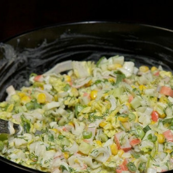 Крабовый салат