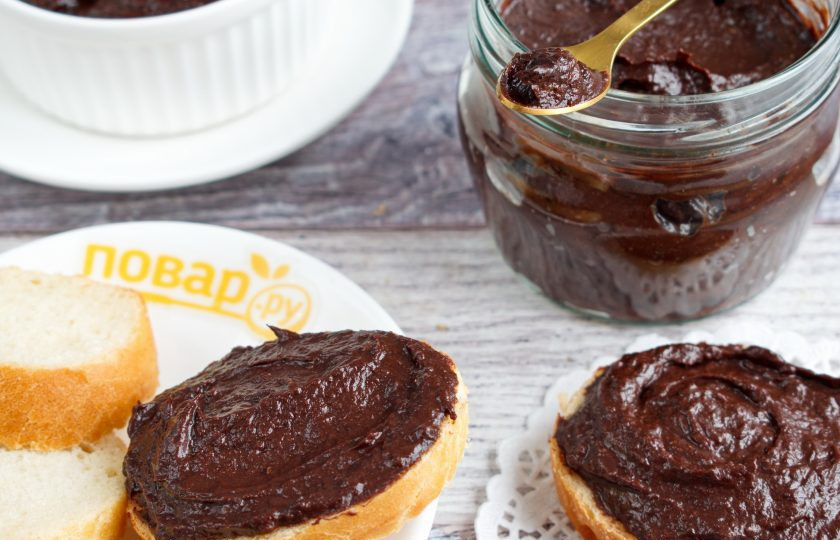 1. Этап. Финиковая паста: Шоколадная финиковая паста готова. Приятного аппетита!