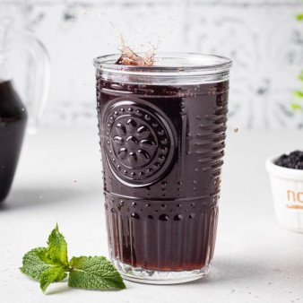 Компот из сушеной черники