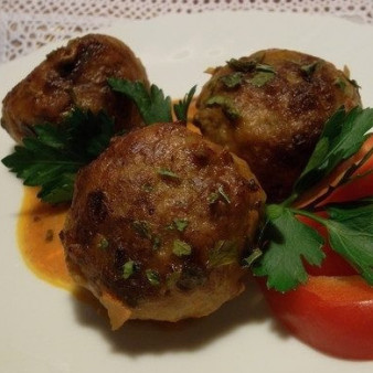 Котлеты с рисом в духовке