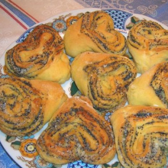 Плюшки с маком