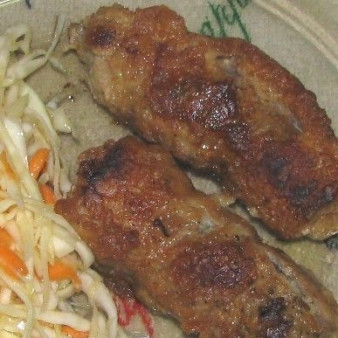 Мясной рулет с овощами