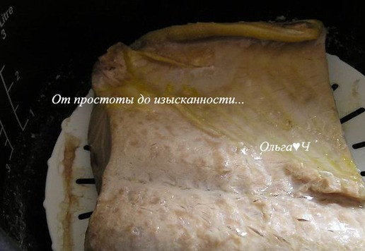 1. Этап. Рыбные котлеты с кедровыми орешками: Готовьте на пару 10 минут.