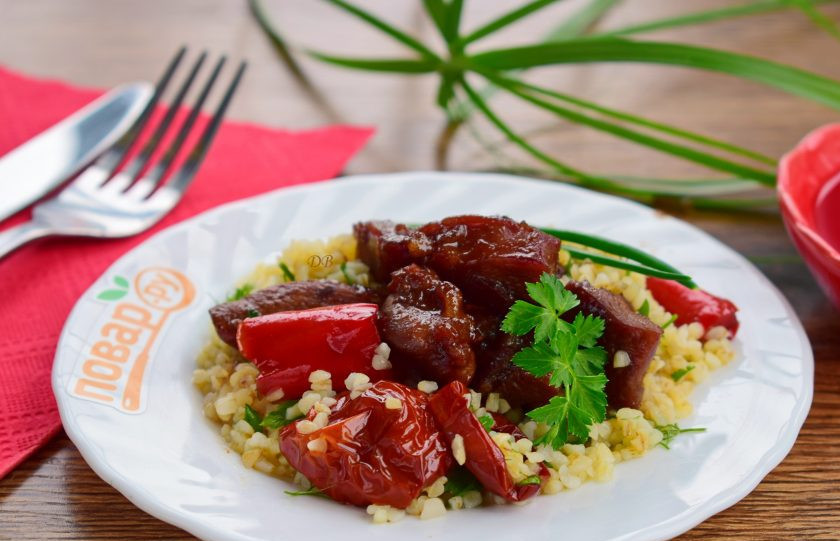 1. Этап. Индейка в красном соусе: 7. Приятного аппетита!