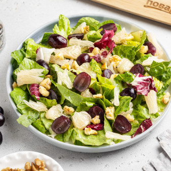 Салат с помело и виноградом