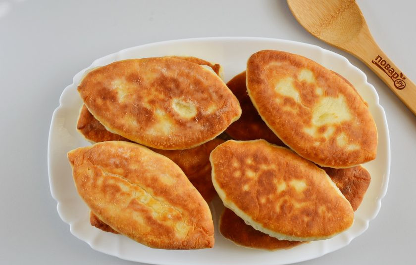 1. Этап. Вкусные пирожки на кефире: Пирожки готовы!