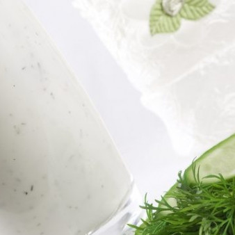 Айран из кефира и минералки