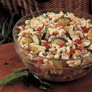 Macaroni Salad with Basil Dressing