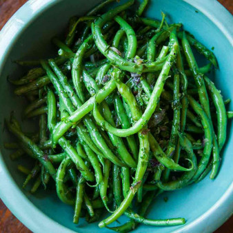 French Green Beans with Butter and Herbs