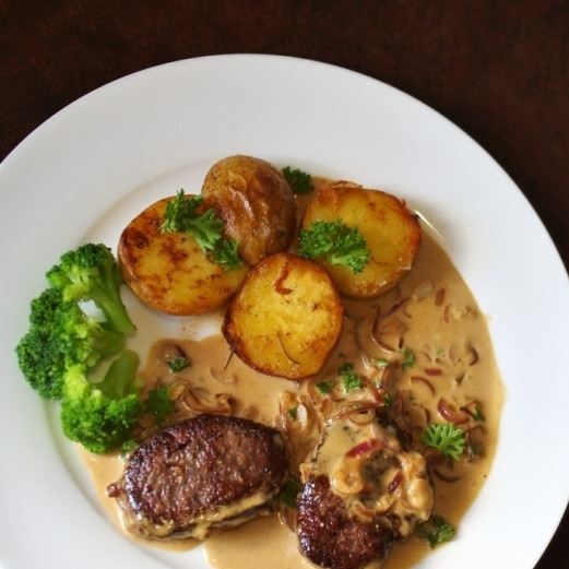 1. Этап. Стейк Диана: Все, стейк 