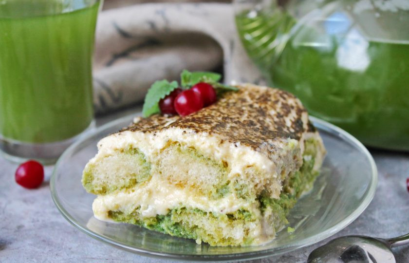 1. Этап. Тирамису с чаем матча: Приятного аппетита!