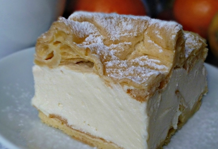 1. Этап. Карпатка: 8. И вот такой получается вкусный пирог-карпатка!