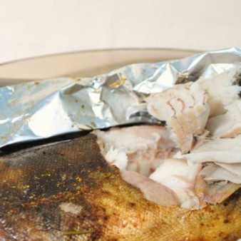 Терпуг в фольге