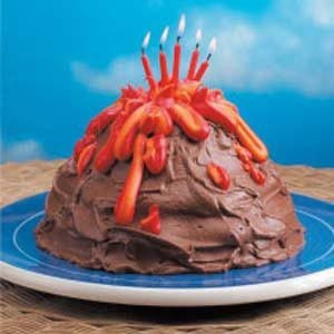 Volcano Cake
