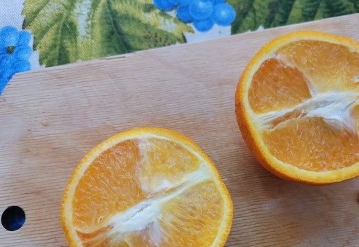 1. Этап. Смузи Рыженький: Выжать сок из апельсинов.