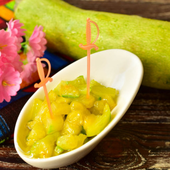 Кабачки в карамели