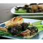 Morels with Scallops and Asparagus Recipe