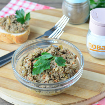 Паштет из телячьей печени