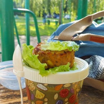 Котлеты из индейки в стиле Спорт-шик