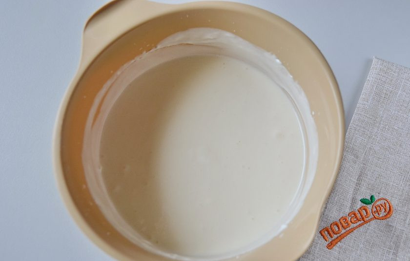 1. Этап. Торт 3 шоколада: 28. Осторожно перемешайте лопаткой.