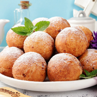 Пончики творожные за 10 минут
