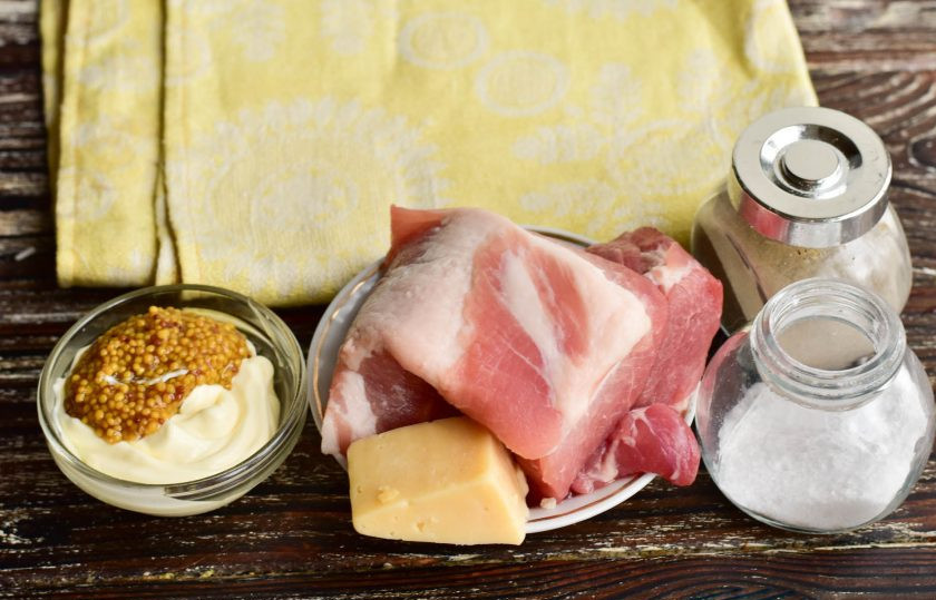 1. Этап. Мясо по-здоровски: Подготовьте ингредиенты.