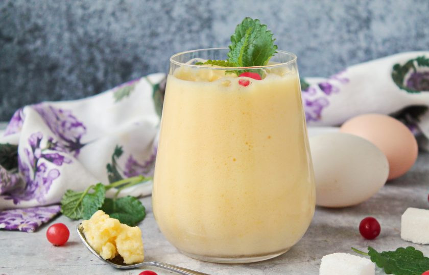 1. Этап. Яичный мусс: Приятного аппетита!