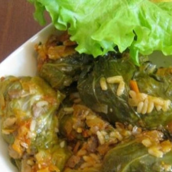 Постные голубцы