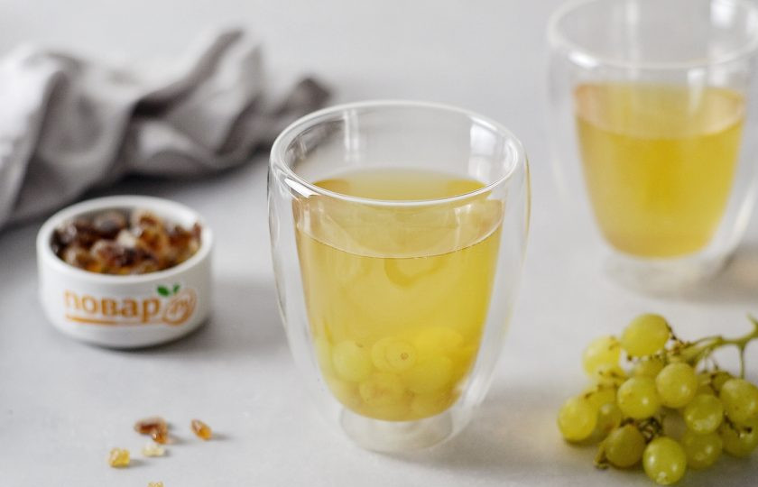 1. Этап. Виноградный чай: Виноградный чай готов!