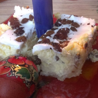 Диетический кулич